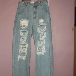 Dance & Marvel Front Ripped Jeans